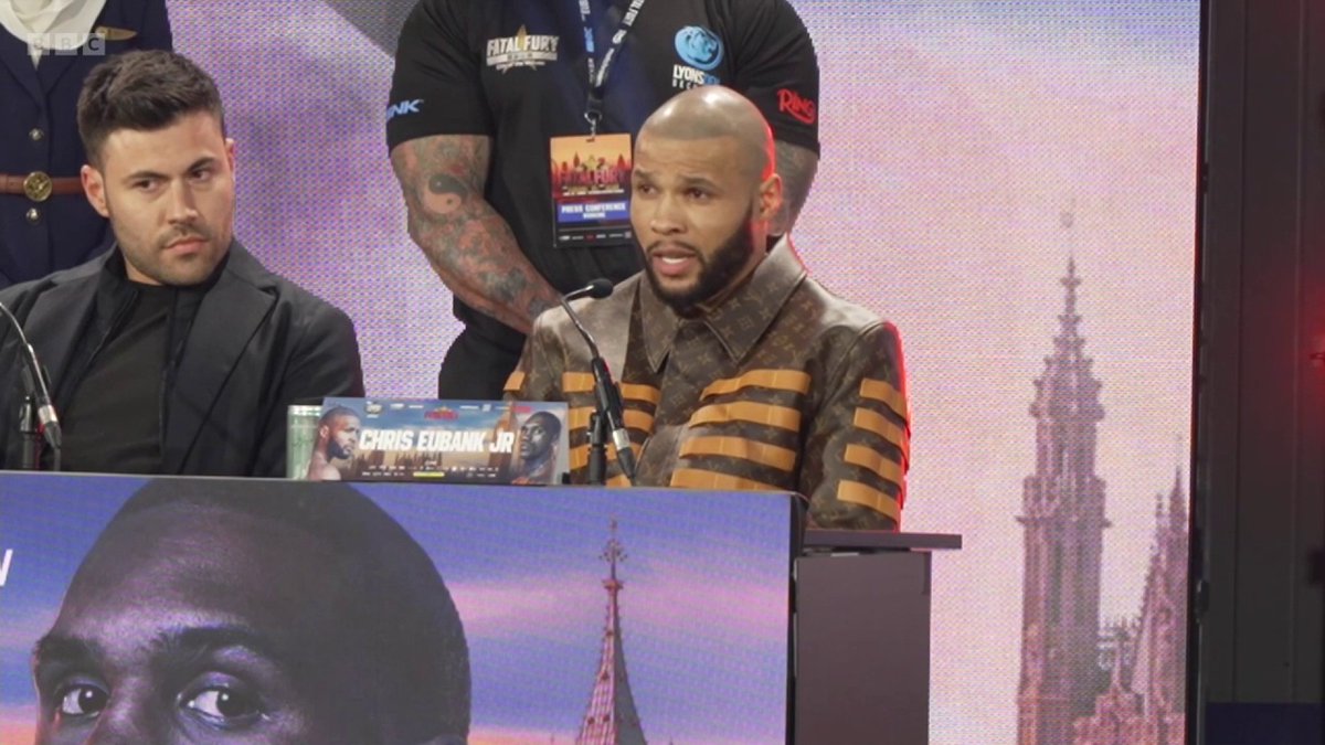 Eubank Jr: "My own father, a man I idolised my entire life... he thinks I'm a disgrace. "That's what pain is to me."