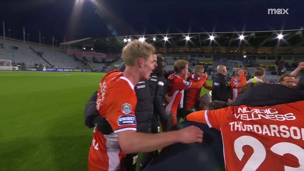 Segerintervju med matchvinnaren Max Fenger 💬 📲 Se höjdpunkter från Allsvenskan på Max