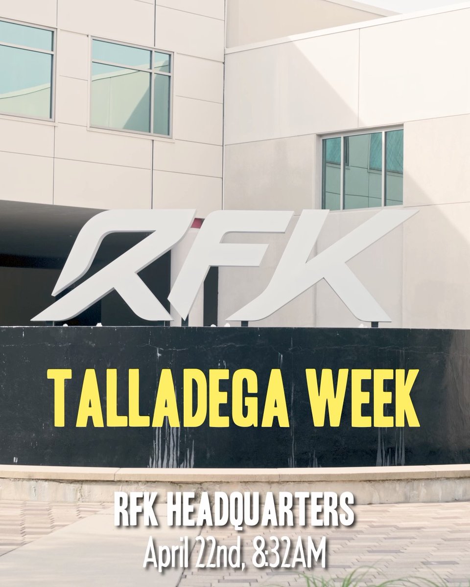 Talladega prep is serious business.