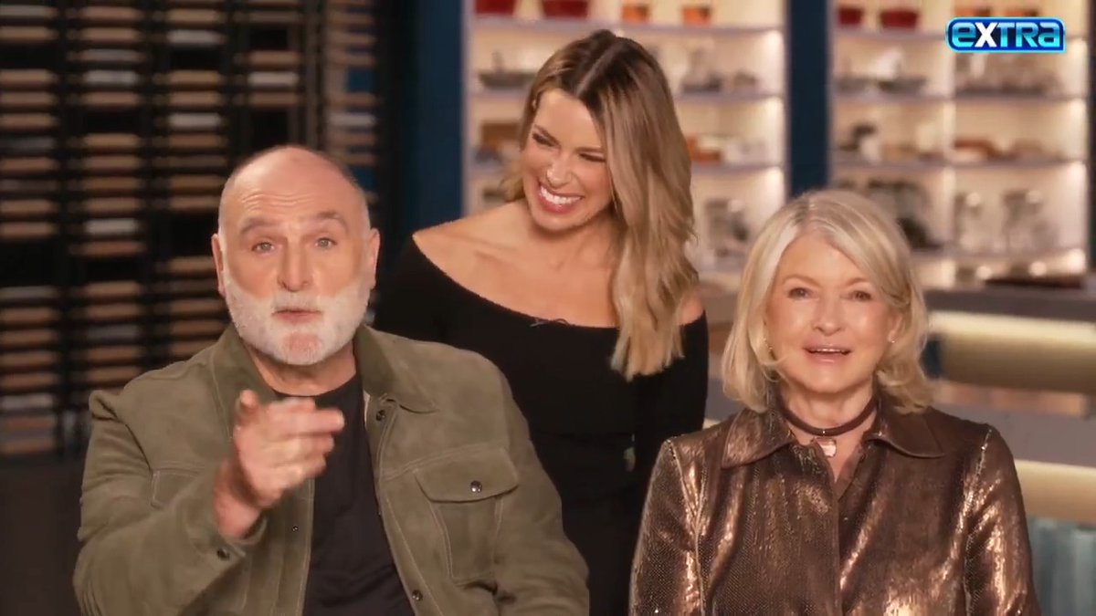 Martha Stewart dishes on the secret recipe for a perfect THIRST TRAP at 83, plus teaming up with José Andrés on "Yes, Chef!" 🔥📸🧑🍳 @marthastewart Chef José Andrés 🕊️🥘🍳 @jennytaft NBC Entertainment