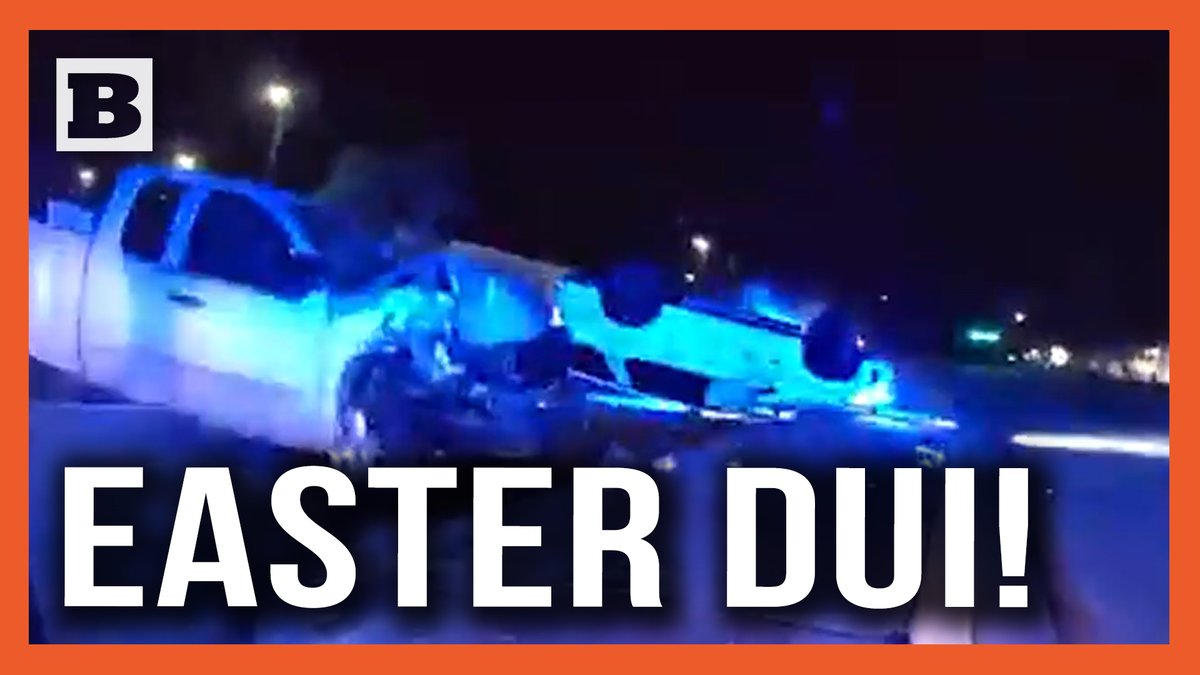 Easter DUI! Drunk Driver Slams Right into Patrol Car