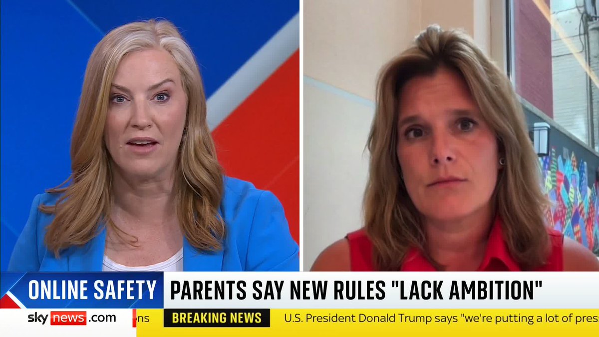 "All children and parents are having the same fight" Ellen Roome, whose son Jools Sweeney died in 2022, speaks about the dangers of social media and meeting Prince Harry and Meghan about her campaign to access her son's locked data. 📺 Sky 501