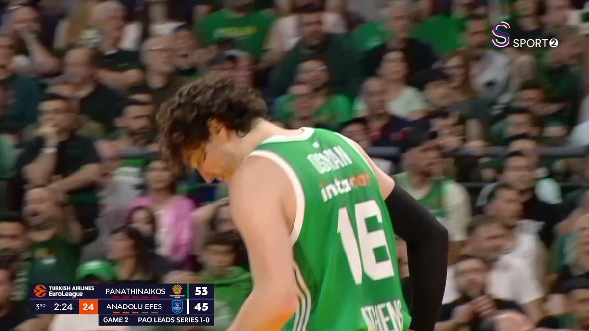 Oturu'dan Cedi Osman'a harika blok, hızlı hücumu Darius Thompson üçlükle bitiriyor! 3️⃣