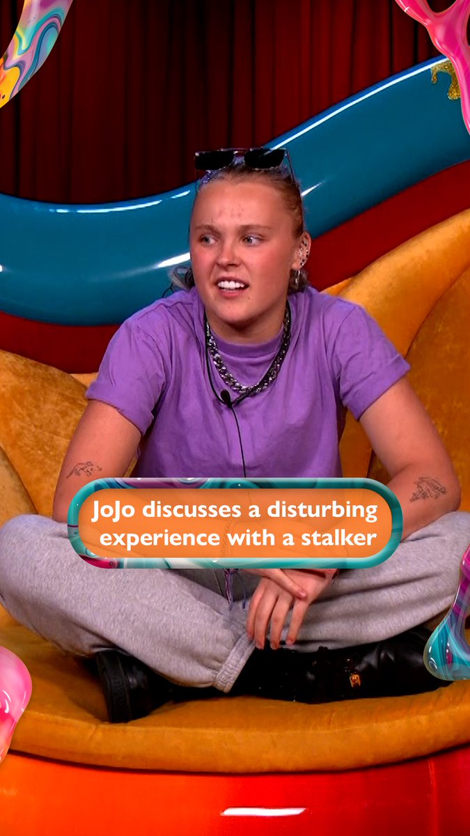 “He got out when I was 17, so I would have been 12” JoJo tells Big Brother about a disturbing experience she had with a stalker #CBBUK