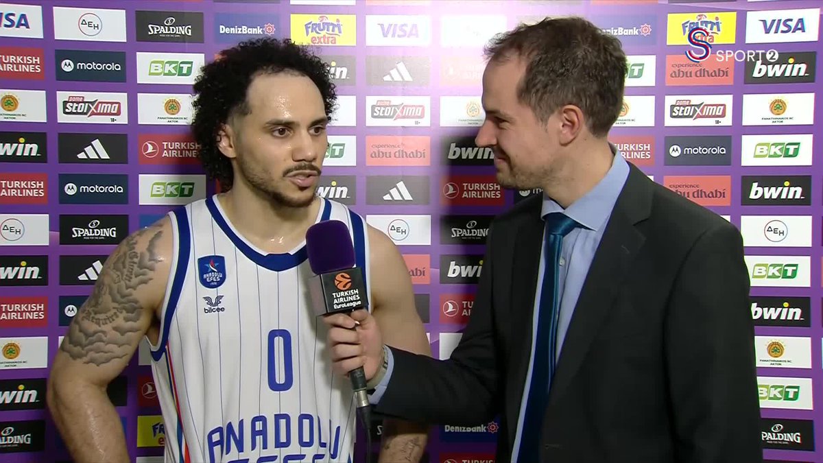 😎 Kaptan Shane Larkin: "Bugün herkesle gurur duyuyorum, bu seriyi almak istiyoruz!"