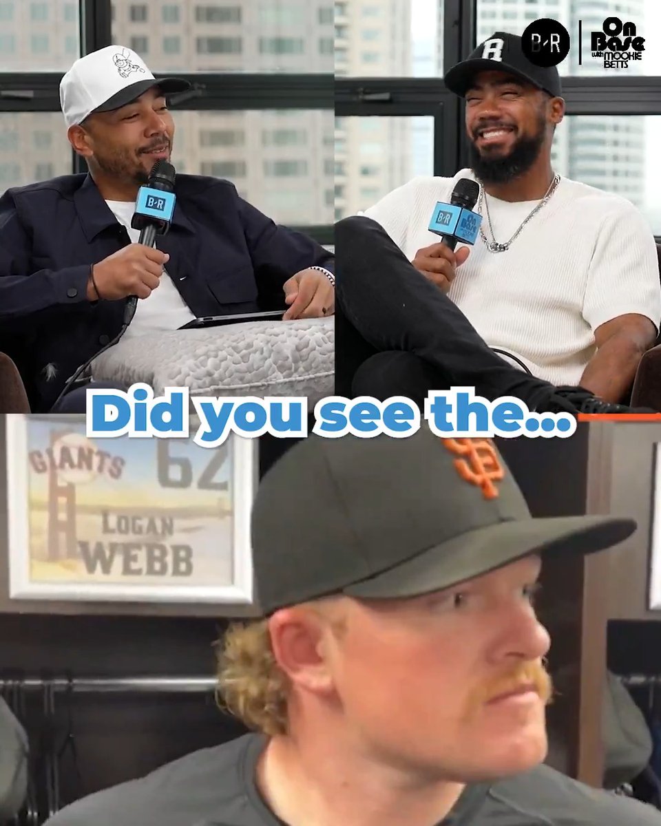 "I think I've watched it 100 times already." -Teo on the Logan Webb fart incident 😭