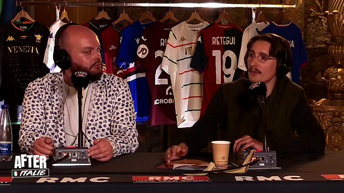 🇮🇹 Pierre Adrian, écrivain français basé à Rome : "A Rome, il y avait beaucoup plus de ferveur lors de la victoire de l'AS Roma en Conférence League que lors de celle de la Nazionale à l'Euro 2021. C'était sans commune mesure." #RMCLive