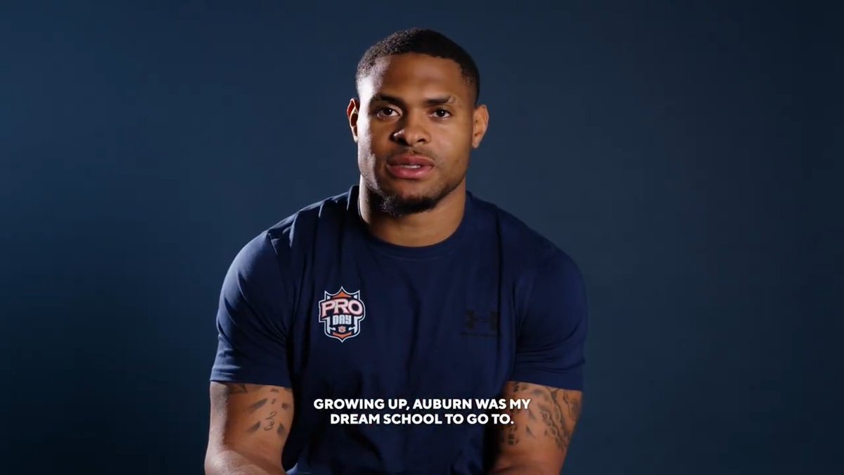 One journey ends, another begins. Thank you, Auburn 🦅 #WarEagle | #NFLDraft
