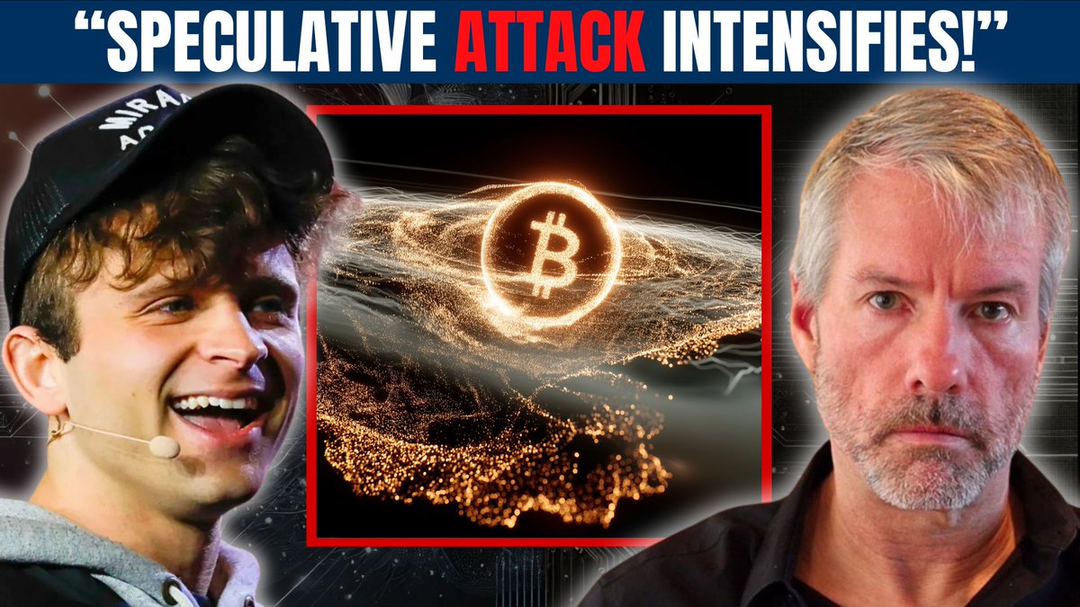 NEW ‼️ “We’re not here to beat the market—we’re here to build a new one.” — Jack Mallers From Tokyo to Wall Street, capital is fleeing the old system. The Trojan Horse is here—and it runs on #Bitcoin.