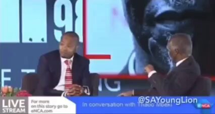 Thabo Mbeki highlighted the ANC's habit of telling lies. The party is deceiving the public by claiming it did not support the VAT rate increase, which is far from the truth. Come on cameron dugmore