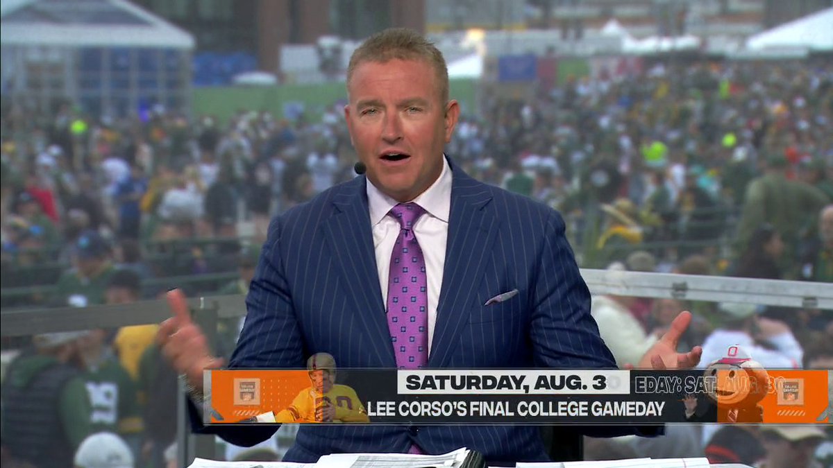 Before the draft picks start rolling in, the College GameDay crew looks back on their favorite Coach Corso memories ❤️