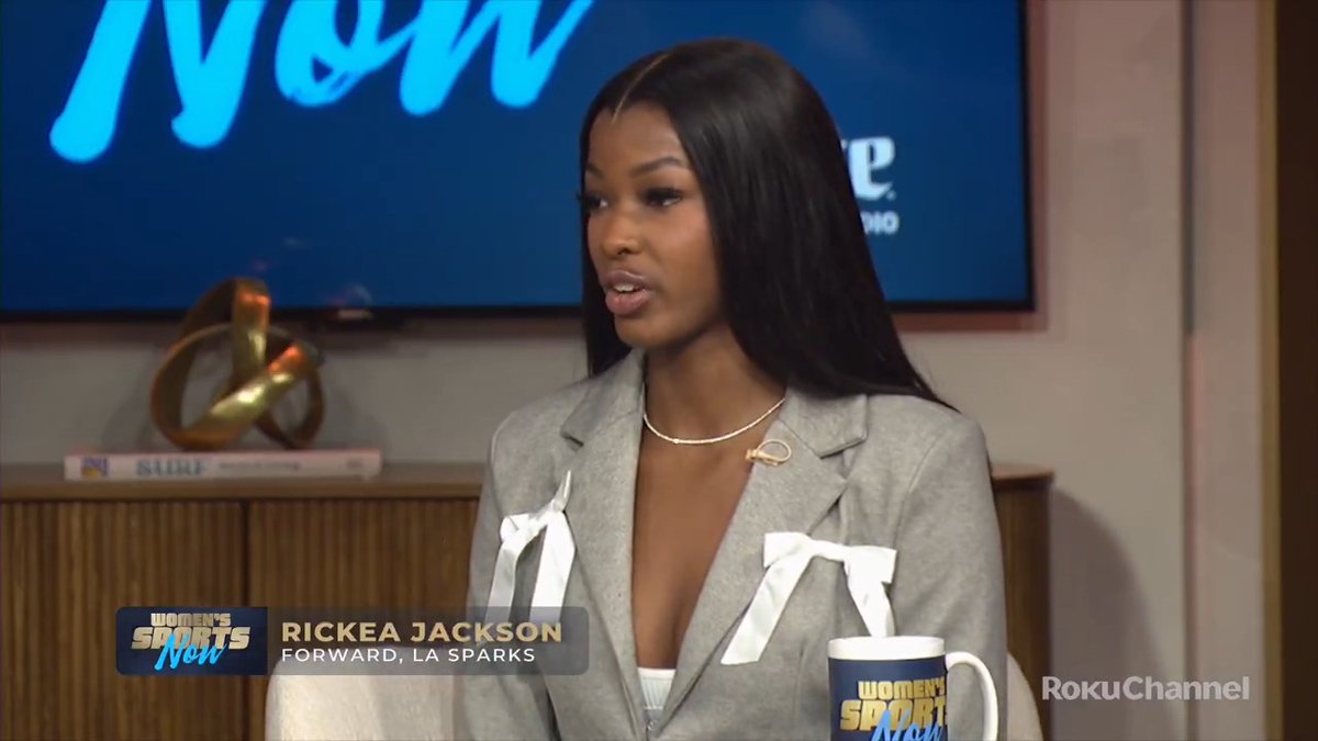 "It's cool to be yourself. It's cool to be different." Rickea on WNBA players expressing themselves more on & off the court.