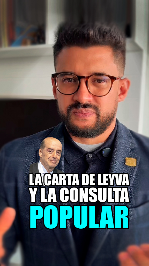 🚨 Lo advertí! La carta ✍️ de Leyva es el inicio de los ataques contra el presidente que buscan distraernos de la Consulta Popular 🗳️. No caiga en la trampa 🪤