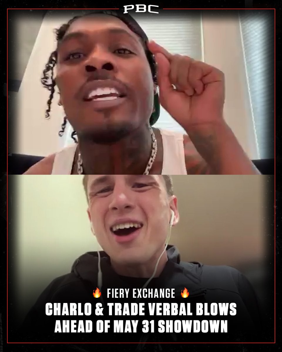 🗣️ Jermall Charlo and Thomas “Cornflake” LaManna couldn't wait until May 31 to trade some HEAT. 🔥 #PlantResendiz &amp; #CharloLaManna | May 31 | Prime Video