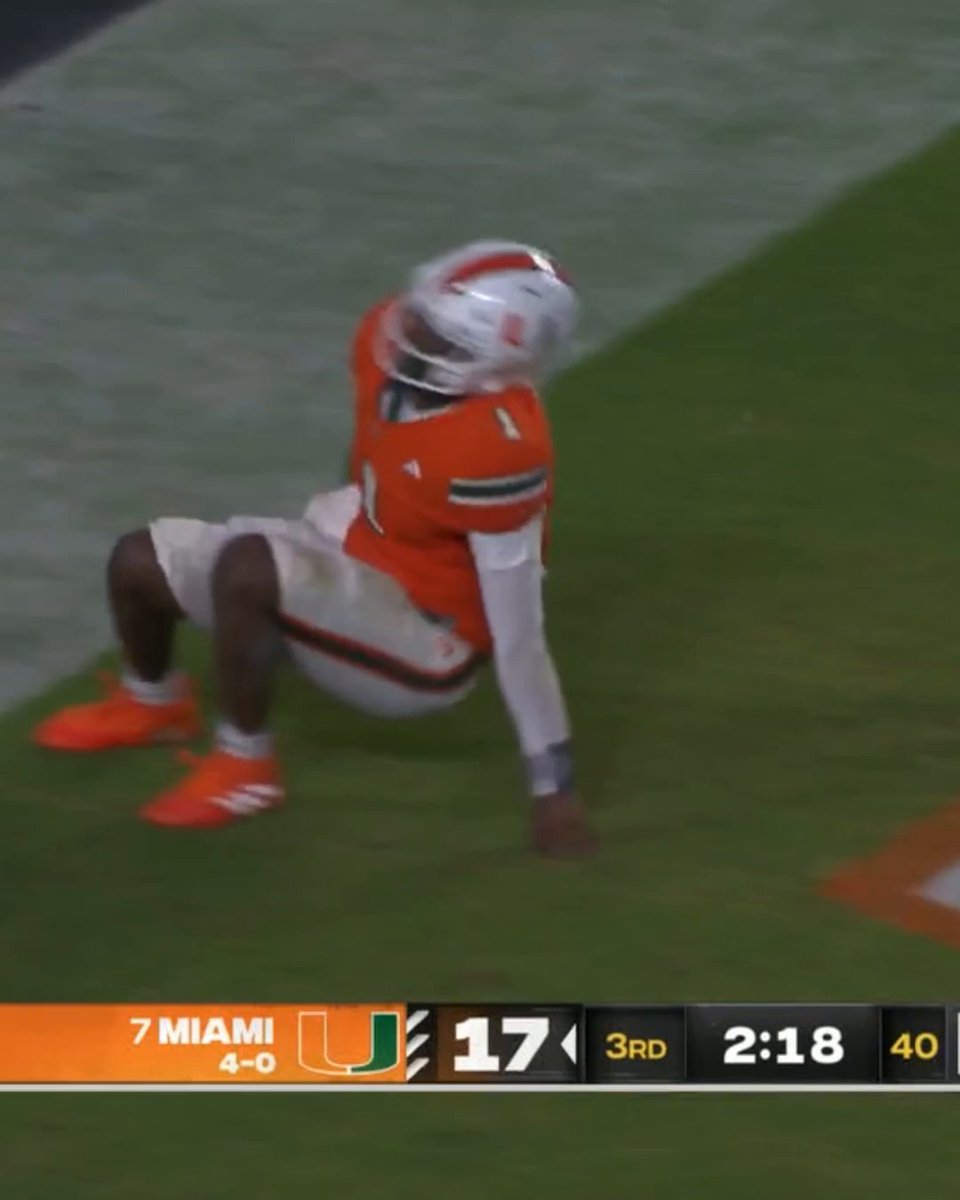 Every touchdown from Cam Ward's record-setting season with Miami Hurricanes Football. Tennessee Titans got a good one 😤