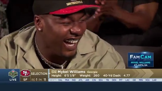 All the feels 🥹 📺: NFL Draft on NFL Network April 24-26