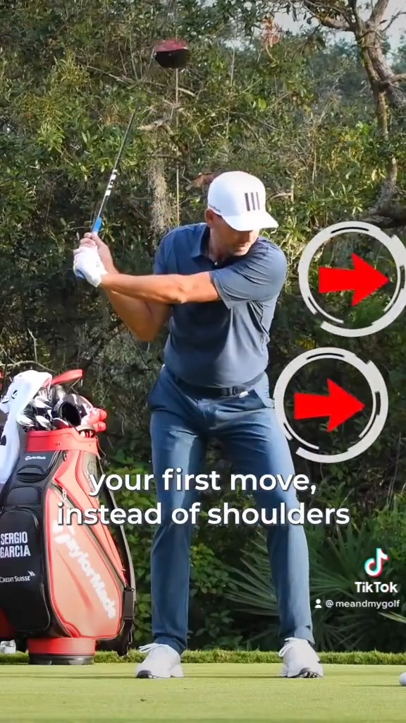 🚨⛳️🏌️‍♂️ #GOLF TIP — Sergio Garcia shares one of the best driving tips you will ever see.