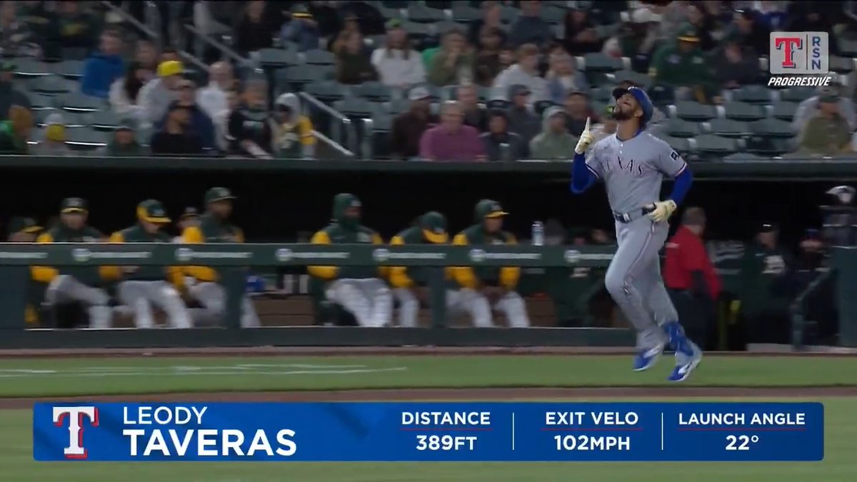 Third long ball of the inning! #AllForTX