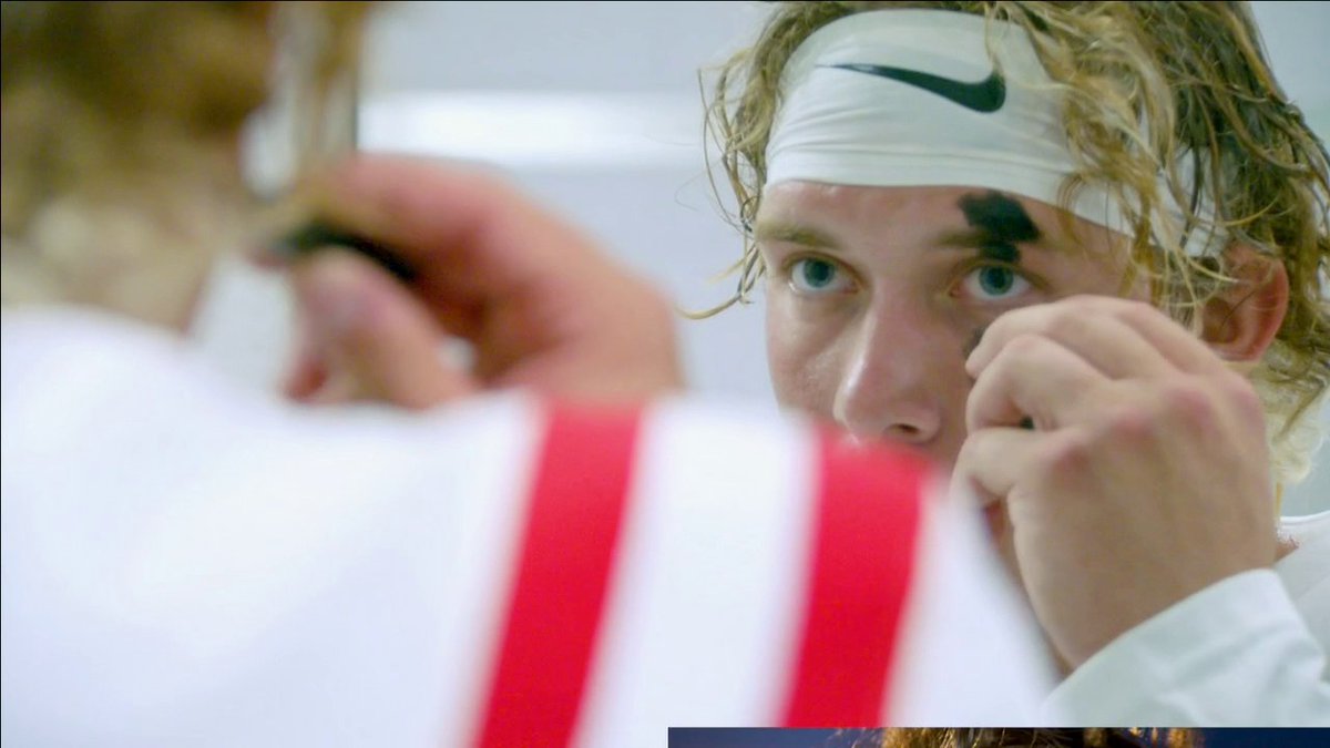 The force surely was with Jaxson Dart when he was selected by the Giants ✌️ The 25th overall pick’s eye black is a nod to his love of Star Wars 🤩