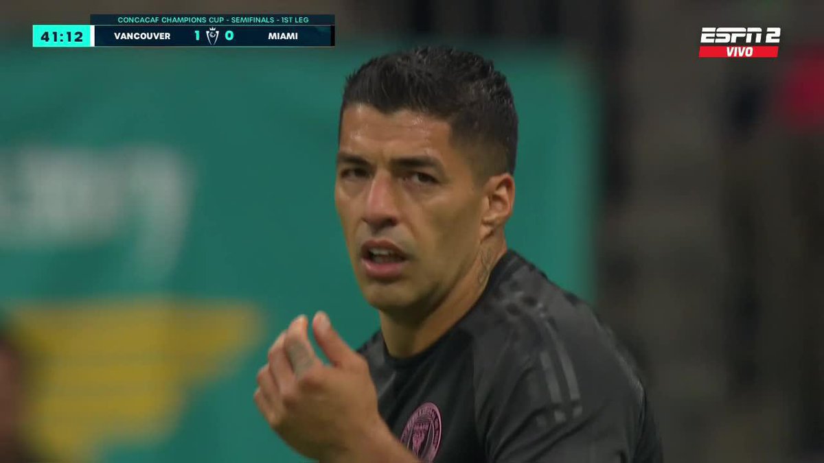 SIGA SIGA DIJO EL JUEZ, PERO... ¿NO HUBO CODAZO SOBRE EL ROSTRO DE LUCHO SUÁREZ? 📺 Mirá TODA la CONCACAF Champions Cup por #DisneyPlus Premium