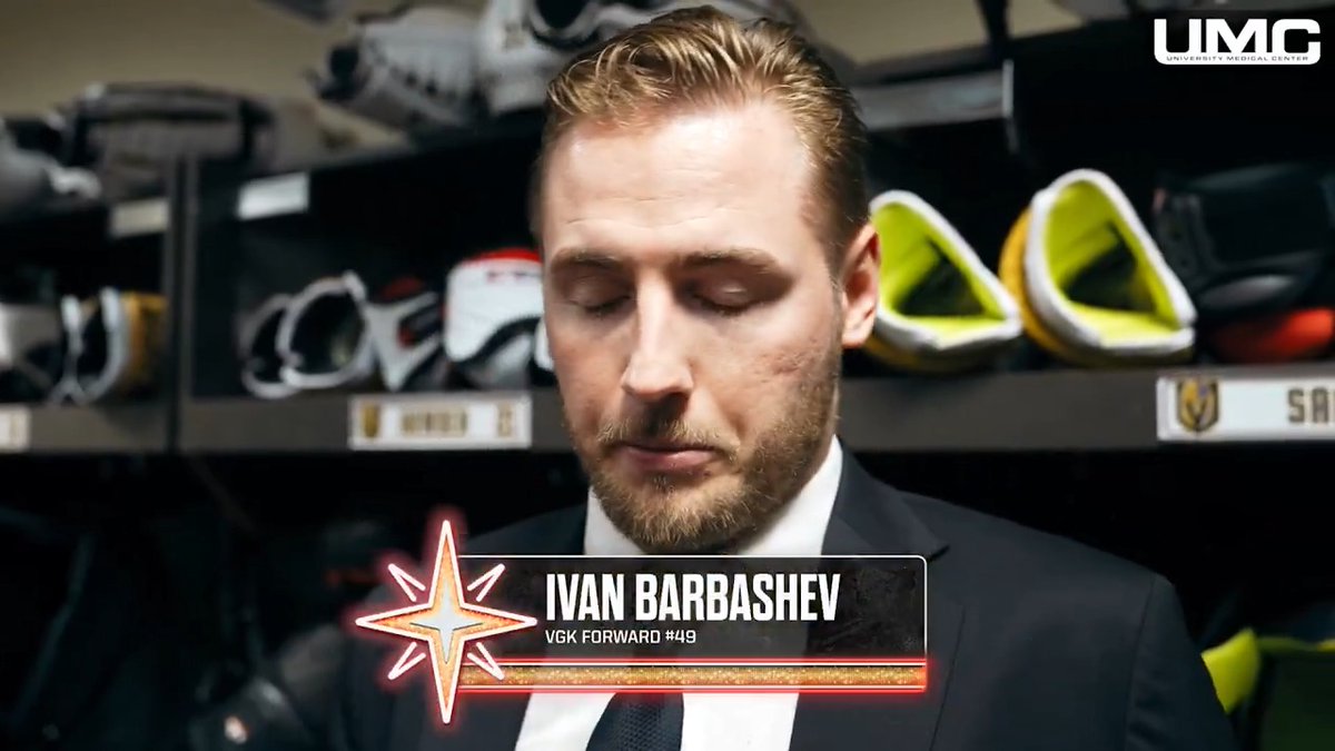 ๐ฅ Barbashev: I thought we had a really good game, but we made some mistakes and lost the game.