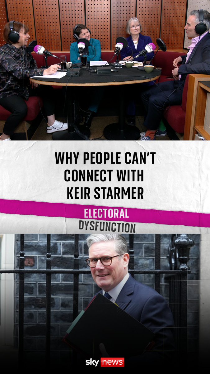 Why do people find it difficult to identify with Keir Starmer? On #ElectoralDysfunction Beth Rigby, Harriet Harman and Ruth Davidson discuss what makes us like politicians with Luke Tryl