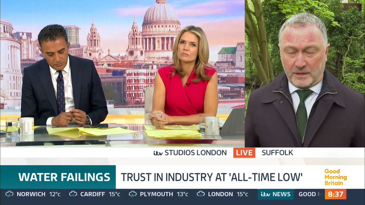 'Why do people at home have to pay more money than ever before for their water?' Adil Ray OBE asks Environment Secretary Steve Reed.