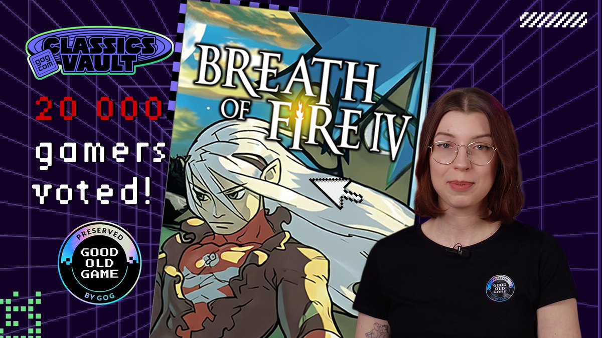 25 years after its original PlayStation 1 release, Breath of Fire IV finally returns, available right now on GOG, thanks to YOU: the incredible fans who championed this legendary JRPG on the GOG Dreamlist 💜 👉 We couldn’t be more excited. This wouldn’t have happened without the support of over 22,000 passionate Dreamlist voters and the fantastic team at Capcom USA, who trusted us to bring you this masterpiece in its very best form. That "very best form" is a reality through the GOG Preservation Program. Our release is fully optimized for modern PCs, with Windows 10 & 11 support, both English and Japanese localizations, upgraded DirectX rendering, new display options (Windowed Mode, V-Sync, Anti-Aliasing, refined gamma correction), and a reworked audio engine (with restored missing environmental sounds & added new sound configuration options). This JRPG classic is now made to live forever 💿 And the great news doesn’t stop there! Eight more iconic classics join the GOG Preservation Program alongside Breath of Fire IV. All over 20 years old, and each a milestone in PC gaming: Ultima Underworld I+II & Ultima 9: Ascension (completing the Ultima series in the Program) Worms Armageddon Robin Hood: The Legend of Sherwood Realms of the Haunting Tex Murphy: Under a Killing Moon Stonekeep Find them all here: Every one of these games helped shape PC gaming history. Now, we’re making sure they’ll inspire new generations for years to come. Back to Breath of Fire IV: Over the next few days, we’ll be celebrating its release and 25th anniversary. Watch for more posts as we share stories, memories, behind-the-scenes insights, and more! Join us as we honor the power of the GOG Dreamlist and the community that made this possible. Thank you for being part of this journey. With your passion, amazing partners like Capcom USA, and the dedication of the GOG community, we’re proving that classic games don’t have to be lost to time. Let’s keep making games live forever together!
