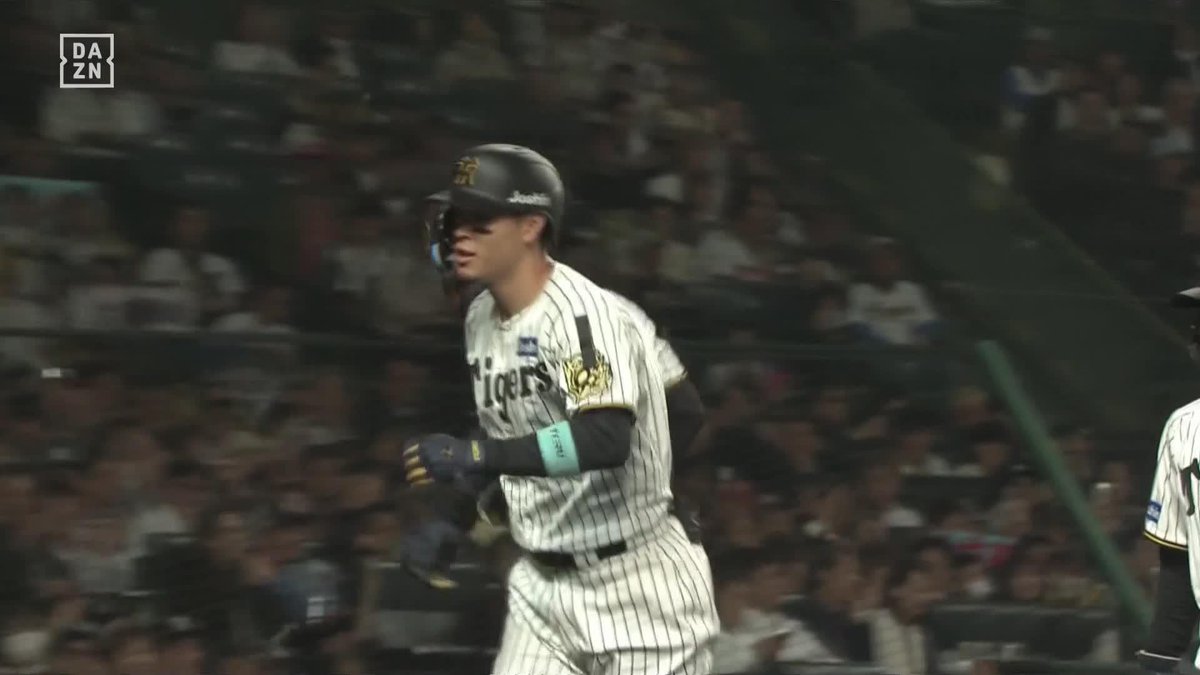 圧倒的 衝撃弾を次々と製造中 佐藤輝明 第8号ホームラン ⚾プロ野球(2025/4/25) 🆚阪神×巨人 📱Live on DAZN #オレをみろ #阪神タイガース