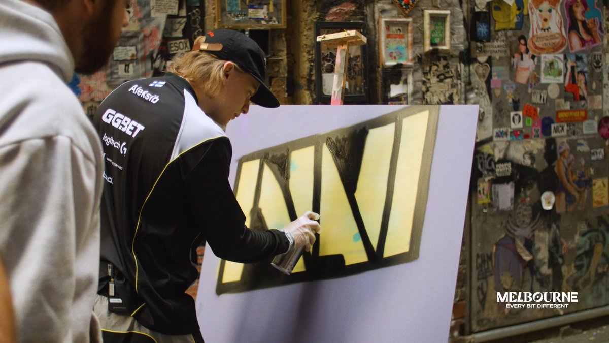 Role Swap - Melbourne, Australia edition 🔁 Chad Burchill took NAVI Aleksi &amp; NAVI jL to try street art at Pregrave Place 🖼️ while took Spinx &amp; Dorian Berman to learn the art of hot chocolate ☕ #IEM