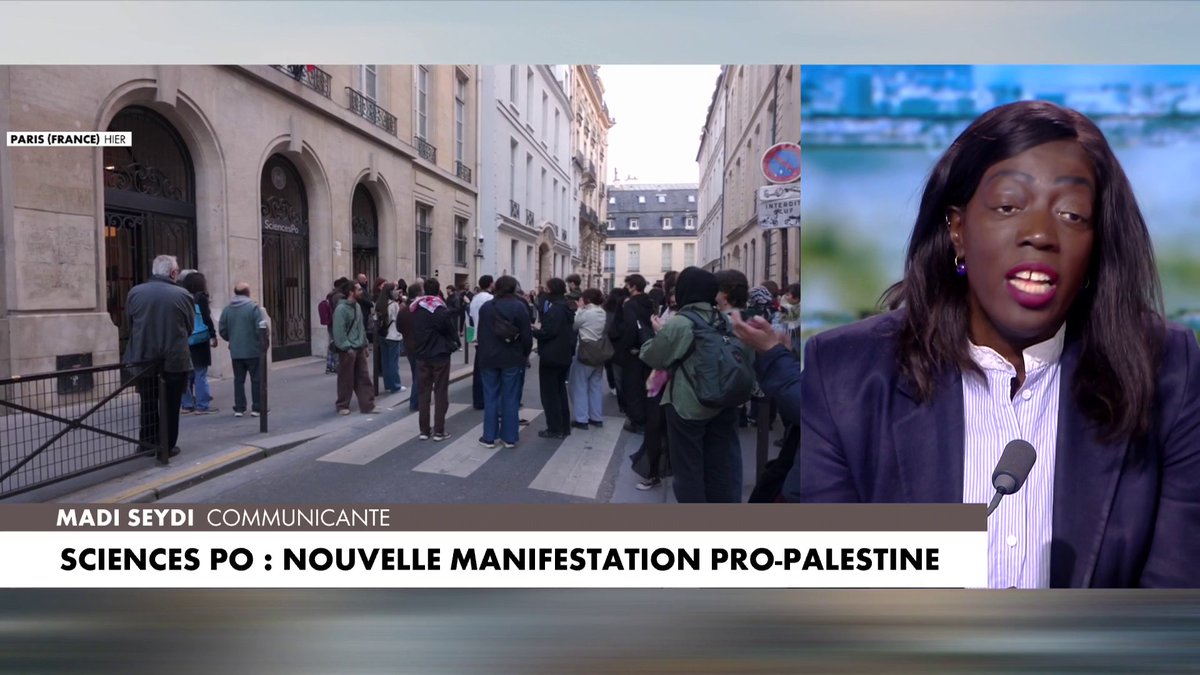 Madi Seydi : «Sciences-Po n'a jamais été aussi violent. C'est dommage pour une école qui a une réputation internationale. Malheureusement, cette image est scandaleuse.» #MidiNews