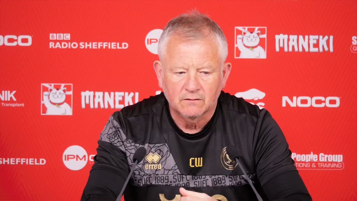 "I want to break the club record of points in the championship" 🤩 Chris Wilder still has his eyes set on making history with Sheffield United this season ⚔️