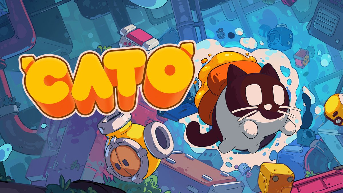 かわいいネコとバタートーストが繰り広げる脱出パズルアクション 🐈‍⬛CATO（キャトー）🍞 Nintendo Switch、PS5から5月1日発売！ Switch版は10%オフで予約受付中。PS5版はPS Plus会員限定で発売から2週間10%オフです！ ほしいものリスト登録お忘れなく😼 #PLAYISMGameShow