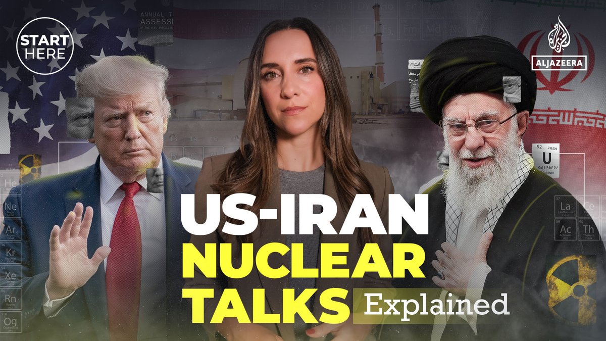 Not sure what’s going on with the US-Iran nuclear talks? Watch this explainer from #AJStartHere with Sandra Gathmann ⤵️