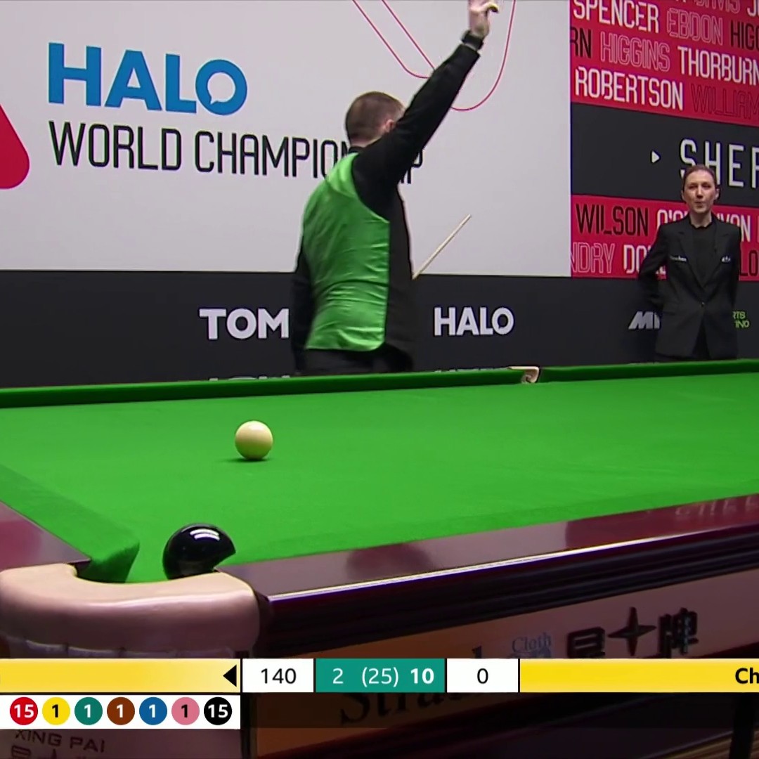 1️⃣4️⃣7️⃣ MARK ALLEN MAXIMUM! 🤩 #WorldChampionship