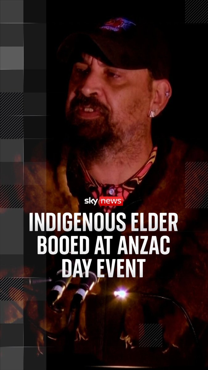 Uncle Mark Brown was heckled as he made reference to indigenous communities in his speech. Australian opposition leader Peter Dutton described the booing of the elder as ‘a disgrace’.