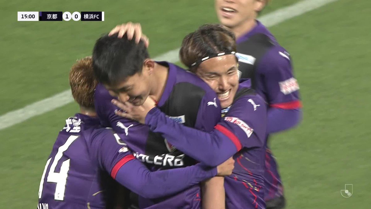#原大智 今シーズン初ゴールは左足ミドル✨️ 🎦 ゴール動画 🏆 明治安田J1リーグ 第12節 🆚 京都vs横浜FC 🔢 1-0 ⌚️ 15分 ⚽️ 原 大智(京都) #Jリーグ