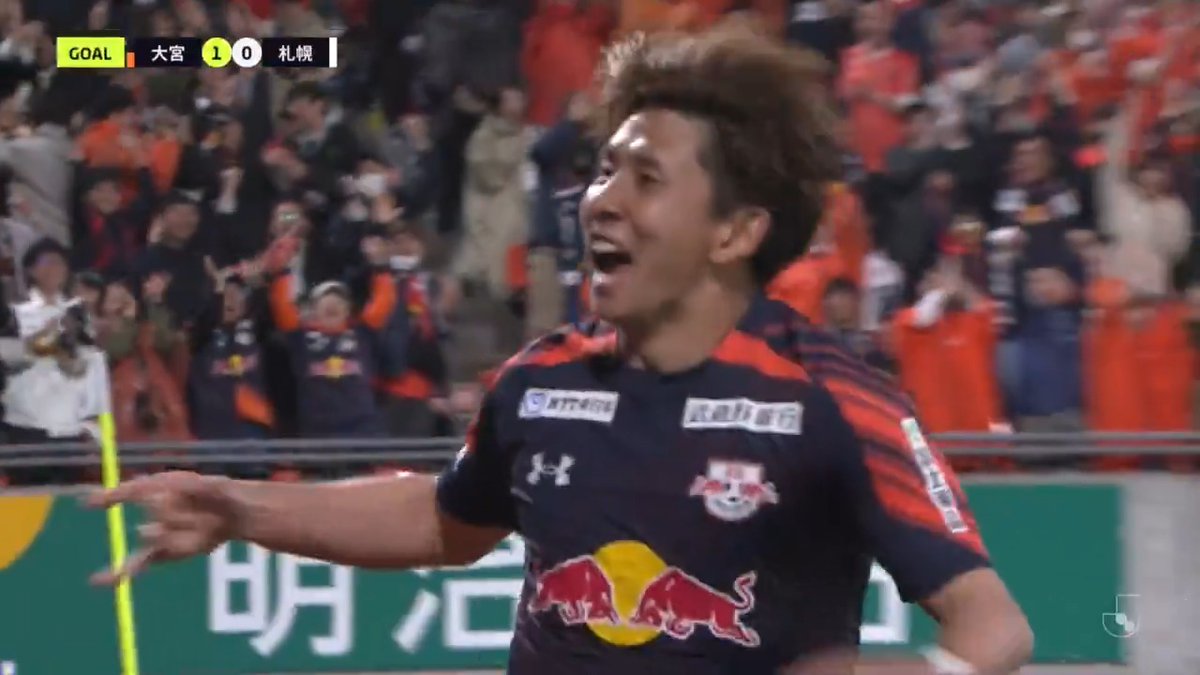 【ゴールシーン(4/25・札幌戦)】 ⌚️ 67分 ⚽️ #藤井一志 🔽試合結果はこちら 🔽#Jリーグ を観るなら #DAZN #RB大宮アルディージャ #ardija #大宮_札幌