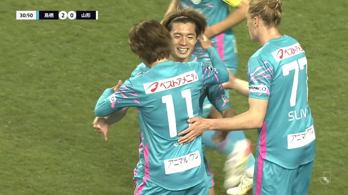 🎦 ゴール動画 🏆 明治安田Ｊ２リーグ 第11節 🆚 鳥栖vs山形 🔢 2-0 ⌚️ 31分 ⚽️ 西川 潤（鳥栖) #Ｊリーグ