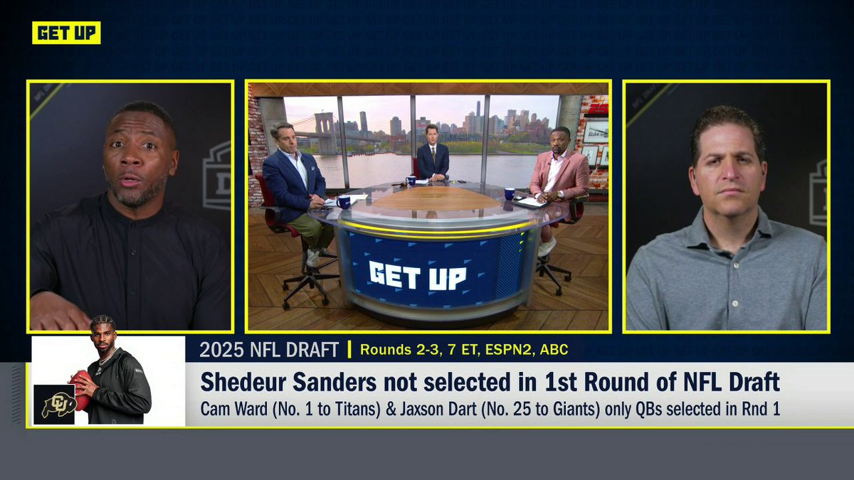 .Ryan Clark and Peter Schrager explain why Shedeur Sanders fell out of the first round in the 2025 NFL draft.