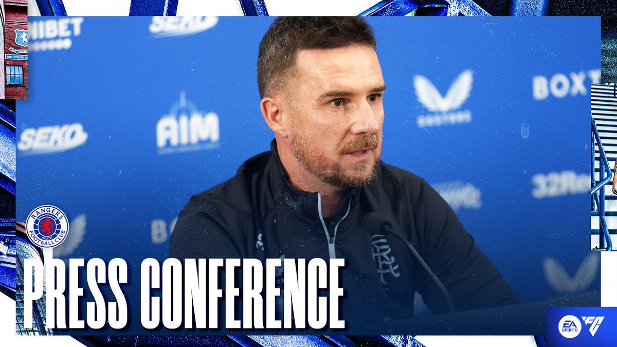 🎙️ Barry Ferguson spoke to the media ahead of tomorrow's match against St Mirren.