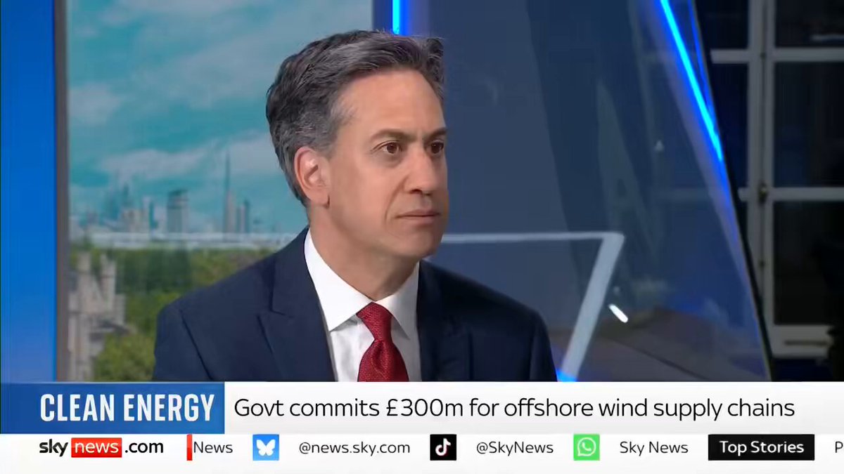 This is like one of those feckless candidates from The Apprentice completely floundering at the interview stage. Except it isn’t. It’s the UK Secretary of State for Energy Security and Net Zero, Ed Miliband.