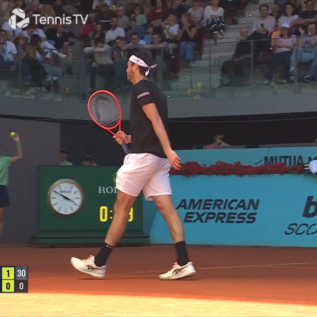 Everything is clicking so far 🔥 Taylor Fritz #MMOpen