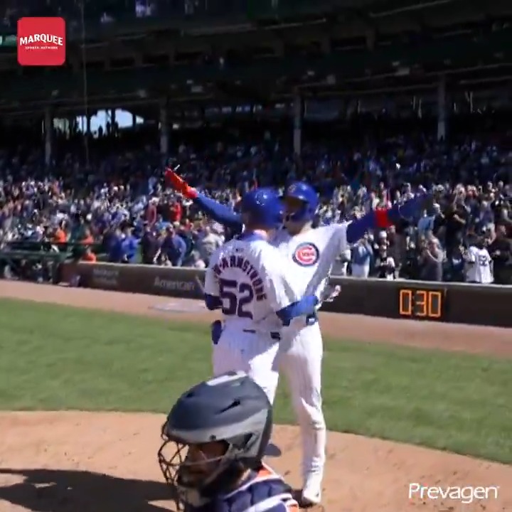 One year ago today, PCA sent his first career hit DEEP 💣