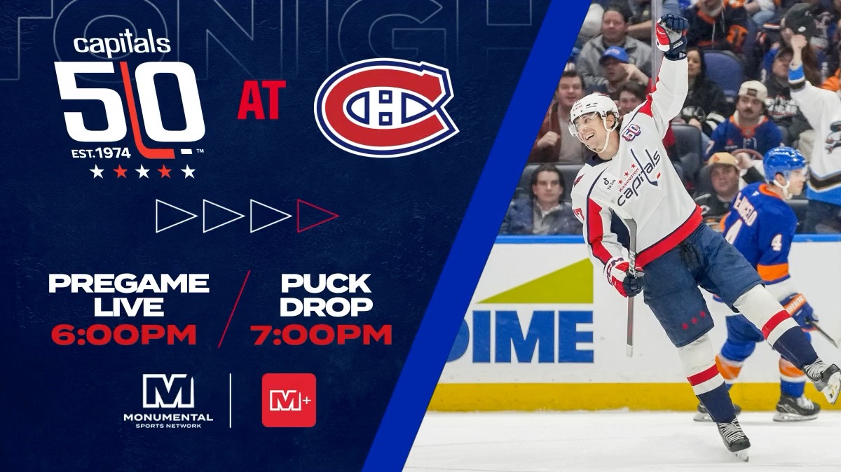 It's time to bust out the road whites 🙂‍↕️ in Montreal! Russ Thaler &amp; Devante Smith-Pelly are set for everything #CapsHabs Game 3 at 6:00 pm on Washington Capitals Pregame Live 🔴 📺: MNMT 📲: Monumental+
