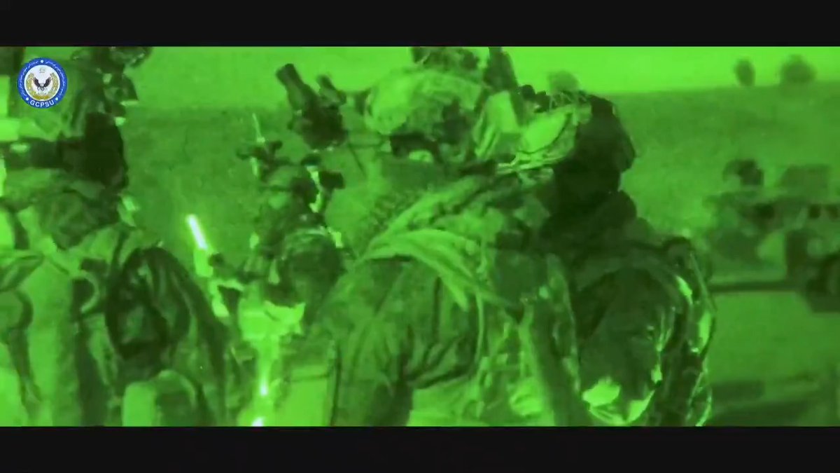 Taliban doing night training using NODS, PEQ15s, M4A1, etc... that President Biden left for them... #taliban #afghanistan #M4A1 #PEQ15 #PVS14 #PVS7 #training