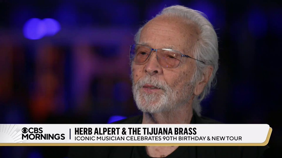 Legendary jazz trumpeter Herb Alpert is celebrating some major milestones this year: His music going viral on TikTok, marking 60 years of his hit album, “Whipped Cream & Other Delights,” and turning 90. Alpert tells Anthony Mason about touring with the new Tijuana Brass and looks back at his decades-long career: “I'm playing in the moment of my life.”