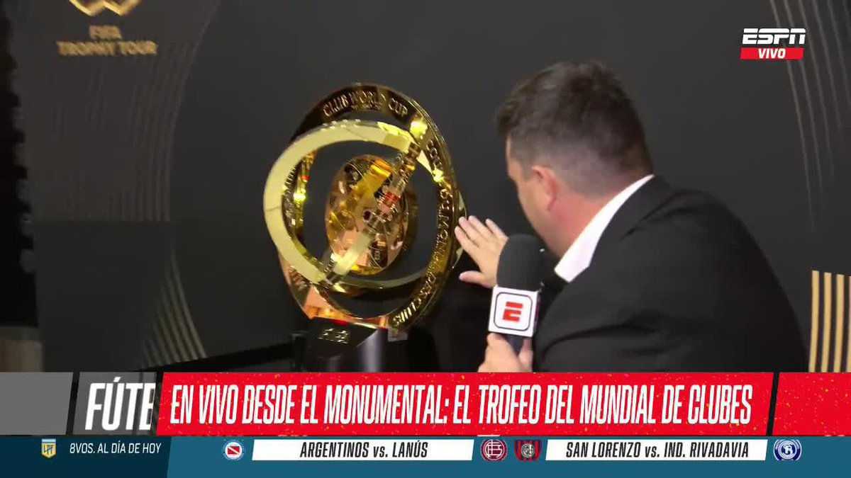 ¡¡NOOOOO, TALI!! ¡EL TROFEO DEL MUNDIAL DE CLUBES SE MIRA PERO NO SE TOCA EN EL MÁS MONUMENTAL! taliban910 🎙 📺 #DisneyPlus
