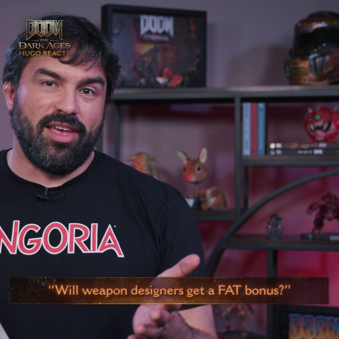Hugo reacts to: "Will weapon designers get a FAT bonus?"