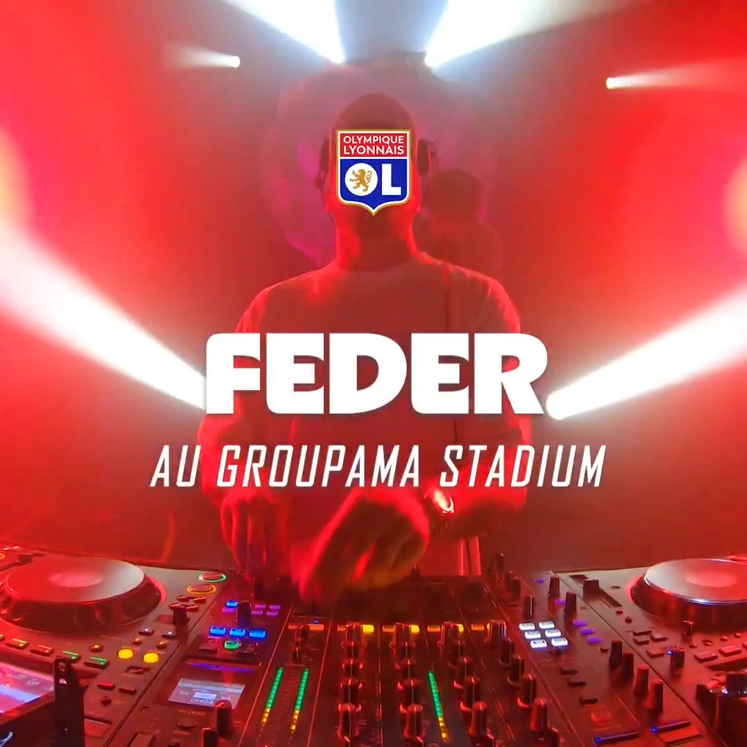 C'est l'événement du weekend. ⚽️🪩 Une ½ finale de Champions League contre Arsenal et un show exceptionnel du DJ français Feder, tout ça au Groupama Stadium ce dimanche ! Réservez vos places ➡️